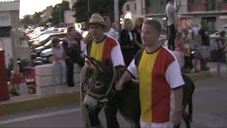 International donkey race Tisno, Murtar island, Croatia