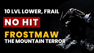 V Rising - Frostmaw the Mountain Terror | No Hit, 10 Levels Lower, Frailed | Solo Boss Kill