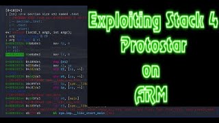 Exploiting Stack 4 from Protostar on ARM (Azeria-Labs)