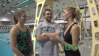 How to Dive and Flip | UND Sports TV