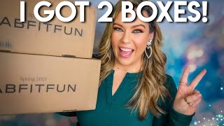 FabFitFun Spring 2025 Unboxing + Coupon Code | MY BOX \u0026 MYSTERY BOX