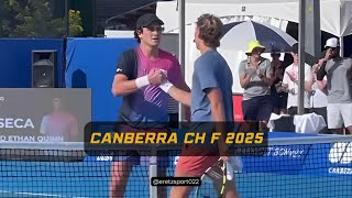 Canberra Challenger 2025 F: Ethan Quinn [Q] vs. Joao Fonseca Highlights