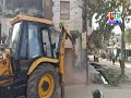 18 01 2020 utv news encroachment demolish for over bridge at ankuli