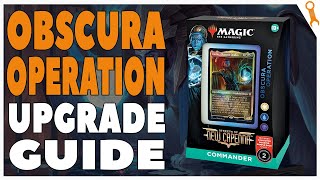 Obscura Operations Commander Precon Upgrade Guide with Tivit, Seller of Secrets