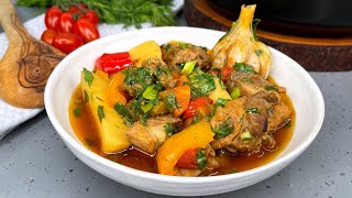 Просто закладываю все продукты в сковороду! Блюдо БЕЗ ВОЗНИ! Сказать,что ВКУСНО-не сказать ничего!