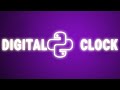 Create Simple Digital Clock using Python Tkinter