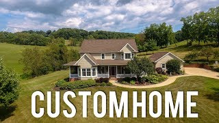 Hartzler Custom Home on 19 Acres!