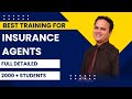 Best Training For Insurance Agent | Insurance Sales Mastery Full Details | Amit Jain