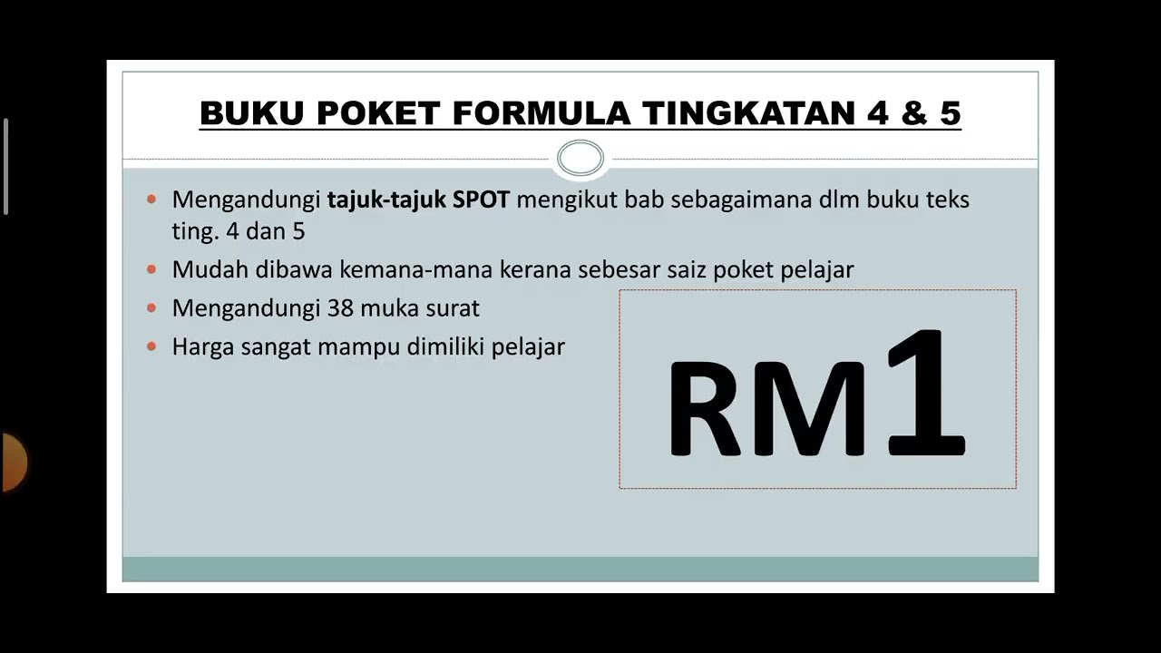 Buku Poket Formula Sejarah Tingkatan 4 Dan 5 SPM 2023 - YouTube