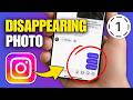 How To Send Disappearing Photo On Instagram