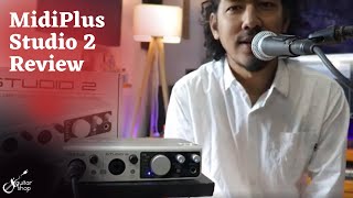 MIDIPlus Studio 2 Audio Interface Review | Product Review | Guitarshop Nepal