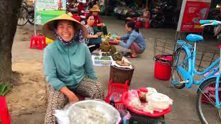 Chợ Sịa Ăn Món Ngon Mà Mùa Ni Chợ Vắng Nên Thiếu Đồ Màu | Yên Vui
