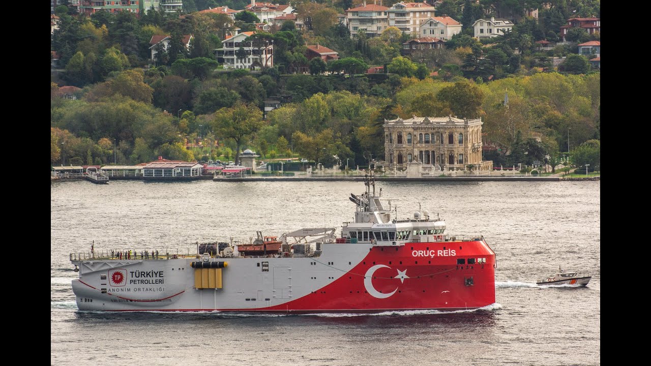 Seismic Research Vessel Oruç Reis Transits Istanbul Strait Towards ...