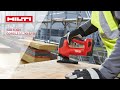 Jigsaw Tool: Hilti cordless orbital jigsaw SJD 6-A22