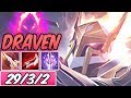 S+ INSANE BURST DRAVEN MID FULL LETHALITY DARK HARVEST 40% CDR MECHA KINGDOMS | Build & Runes | S10