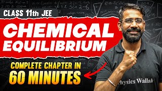 CHEMICAL EQUILIBRIUM in 60 Minutes | Full Chapter Revision | Class 11th JEE