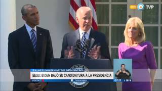 Visión 7  - EE.UU.: Biden bajó su candidatura a la presidencia