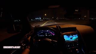 2021 Jaguar F-Type P300 (Night POV Drive) (No Commentary) ￼