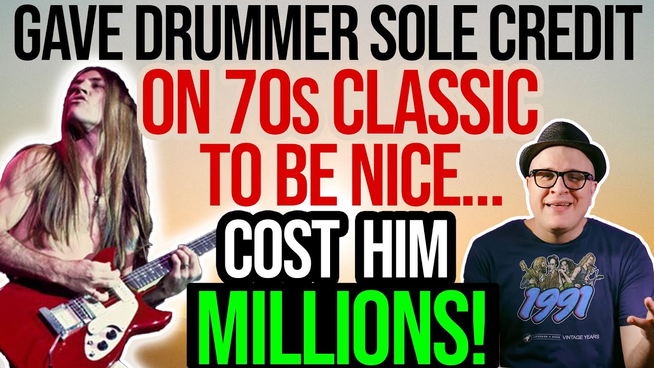Guitarist gave Drummer SOLE CREDIT On 70s Hit He Helped CREATE-Cost Him Millions | Professor Of Rock