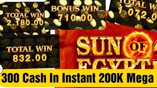 Sun Of Egypt 3 300 ko Instant 200K lakas mo! #Sunofegypt #casinoonline #casinoslots