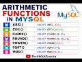 Arithmetic Operators in MySQL Explained | +, -, , /, % Operators with Examples |TechWithPranita