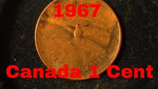 1967 Canada One Cent  (Commemorative Issue)