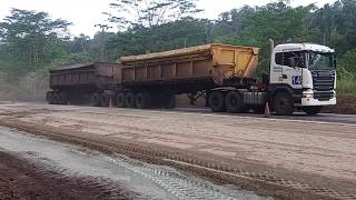 Jalur hauling Lati Mine Operation Berau