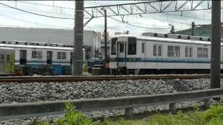 東武8000系 8552F 解体完了　8556F 廃車解体開始