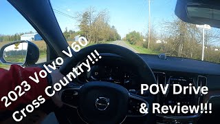 2023 Volvo V60 CC Ultimate - My Swedish Lover - POV Drive & Review