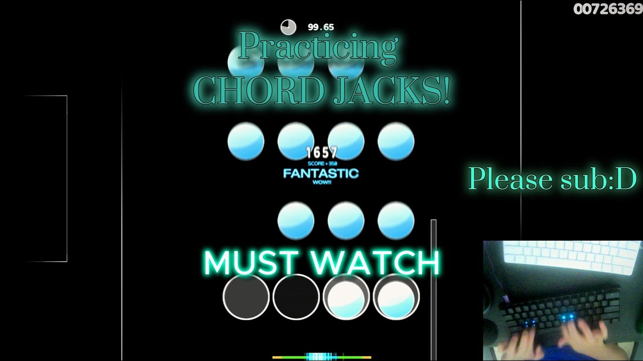 Chordjack Practice In Osu Mania Youtube