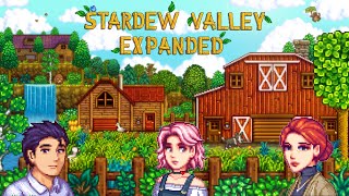 Skull Boss on my Farm! Stardew Valley Expanded 1.6 (Year 1 Spring 19- Year 1 Summer 7)