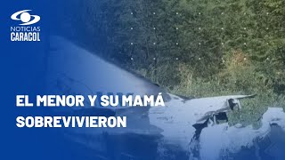 Avioneta accidentada en Valledupar llevaba a niño con cáncer para tratamiento en Bogotá