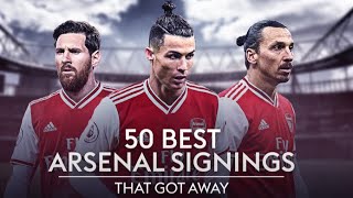 Lionel Messi, Cristiano Ronaldo, Zlatan Ibrahimovic: Arsenal's Top 25 Signing That Got Away