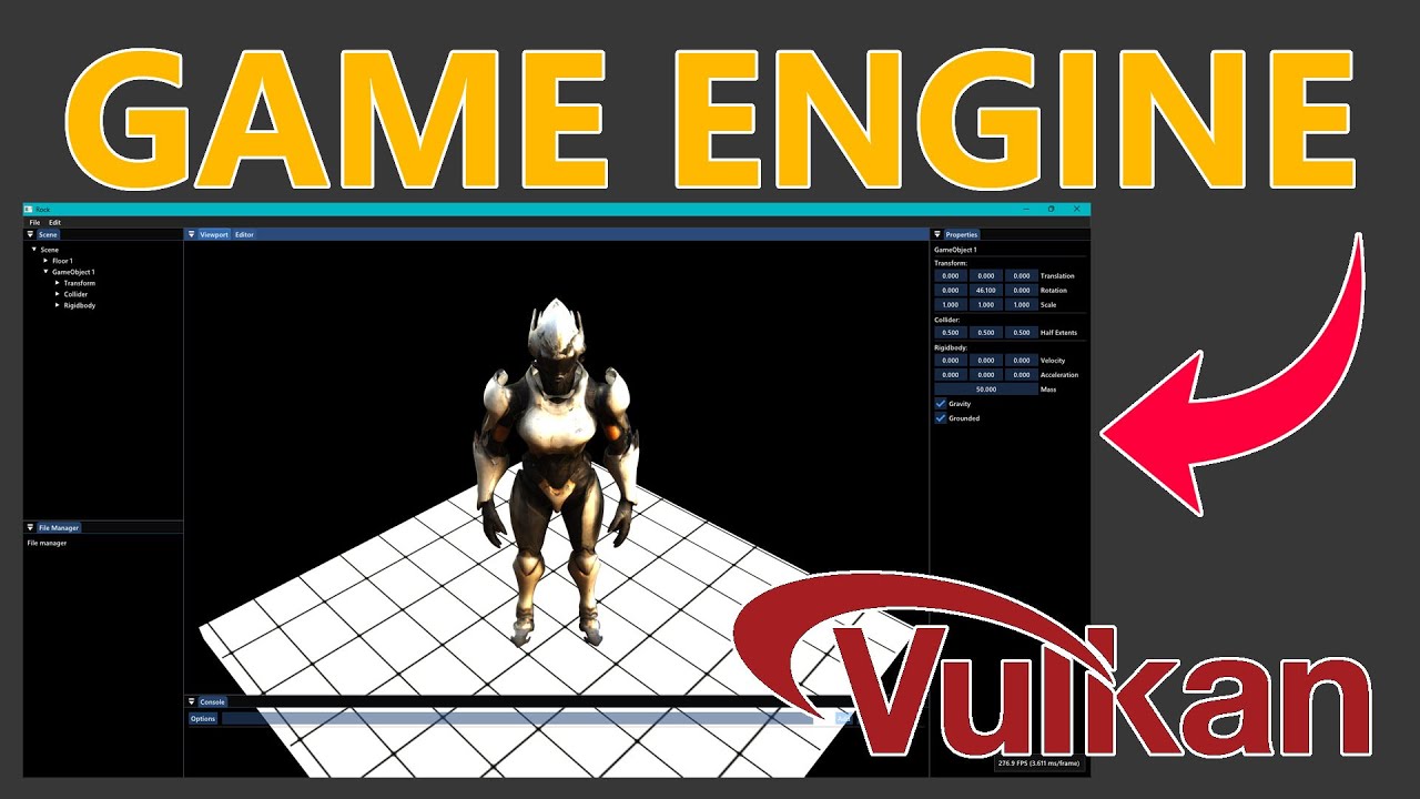 I Made A Vulkan Game Engine Youtube