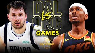 Dallas Mavericks vs OKC Thunder Game 5  Highlights | 2024 WCSF | FreeDawkins