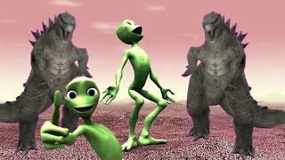 Alien dance VS Funny alien VS Dame tu cosita VS Funny alien dance VS Green alien dance VS Dance