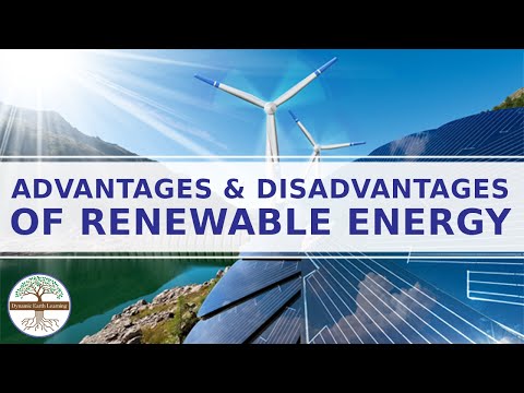 What are the advantages and disadvantages of using renewable energy resources?