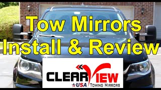 [HOW TO] Install Replace Side Mirrors with Clearview Towing Mirrors 2015-2021 Colorado / Canyon