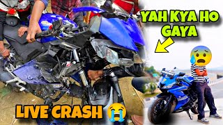 ROSSI 46 CRASH😭||YAH KYA HOGAYA 💔BIKE LOSS S ||🤬Ducati bike