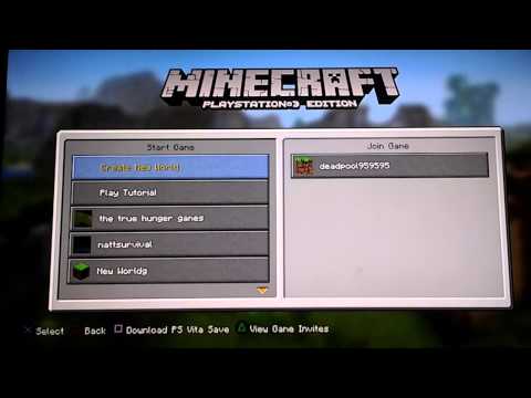 How to join minecraft servers on PS3 How to join minecraft servers on PS3