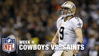 Drew Brees' 400th Career TD Pass Beats the Cowboys in OT! | Cowboys vs. Saints |
