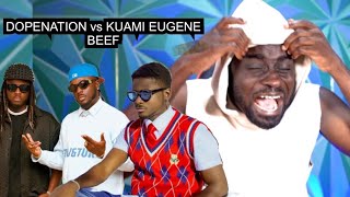 A deep look into Dopenation vs Kuami Eugene beef, Dopenation’s diss song(Gym Song) \u0026 Keche’s jabs