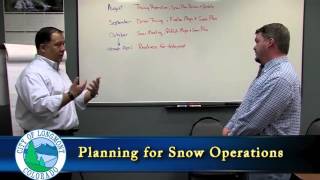 Planning for Snow Operations