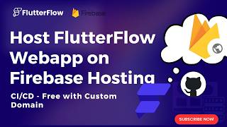 Deploying FlutterFlow Web Apps to Firebase Hosting with Custom Domains | GitHub CI/CD
