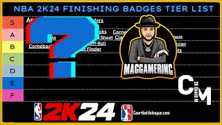 NBA 2K24 Finishing BADGES tier list : Best Value ranking