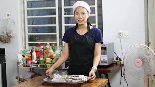 អប់ត្រីសាបាក់-How to steam Sabak fish with Aluminum