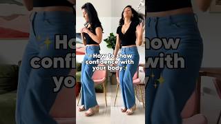 How to show confidence with your body #bodylanguage #shorts #confidence #selfhelp
