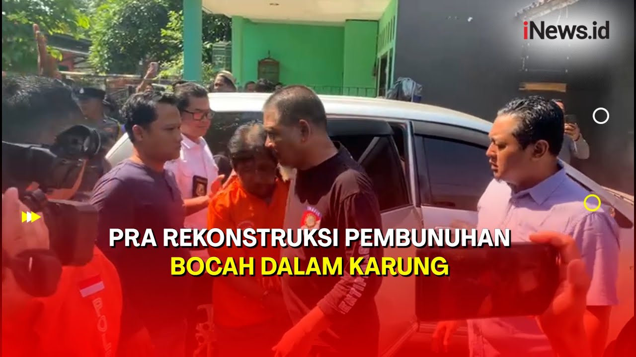 Polisi Gelar Pra Rekonstruksi Pembunuhan Bocah Dalam Karung Di Bekasi ...