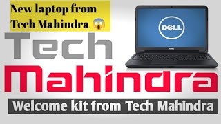 Welcome Kit From Tech Mahindra | Tech Mahindra Laptop | Dell laptop from Tech Mahindra | laptop