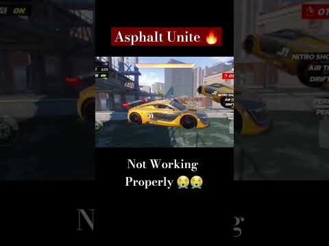 Asphalt UNITE NO FUNCIONA CORRECTAMENTE EN MI MÓVIL #asphalt9 #shortsfeed